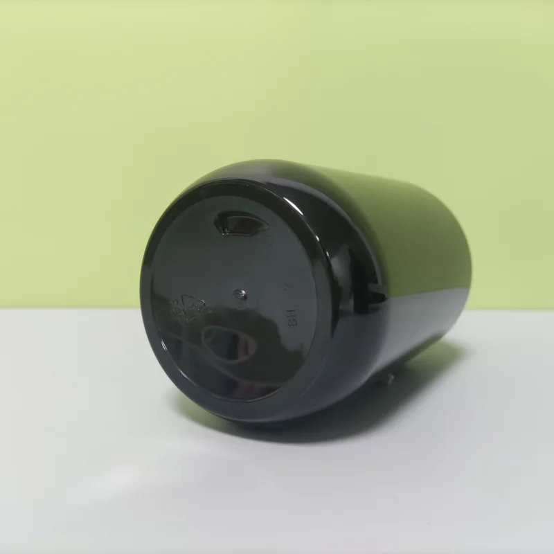 Custom Luxury Matte Black Frosted PET Plastic Emulsion Pump Bottle 500ml Shampoo Bottle Cosmetic Packaging