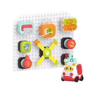 Busy Board for Toddlers Sensory Fine Motor Skill Activity Plastic Baby Toy