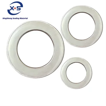 OEM direct sale Metal Jacketed gaskets Metal coated graphite filled gasket Stamping Stainless Steel Washer metal cladding gasket