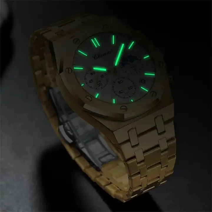 CHENXI 948 Men's Stainless Steel Chronograph Watch