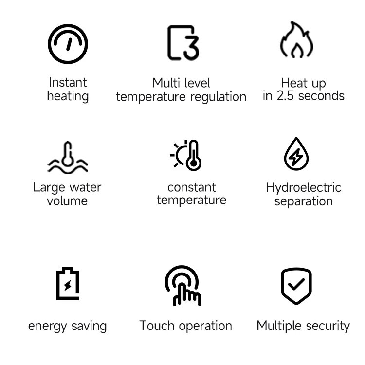 Water Heater, 5500W, 220v, 240V, Wall - detail 8