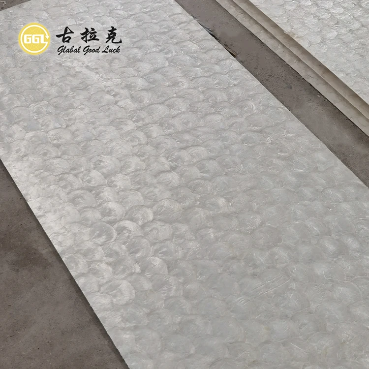 nature capiz shell mosaic tile for home decoration and diy furniture decoration