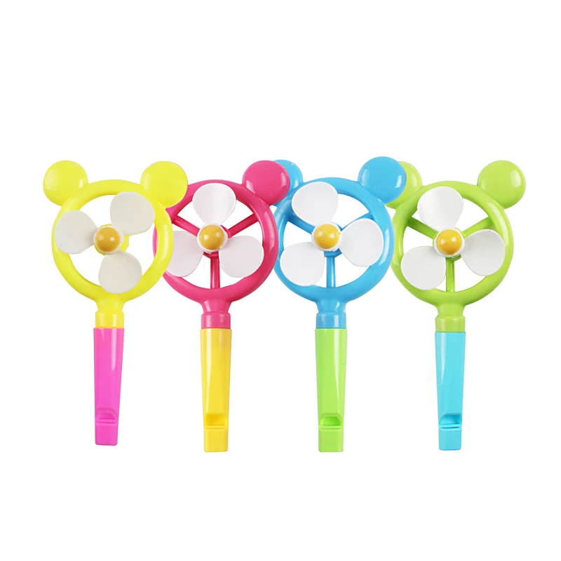 Новый продукт Китай оптовая продажа рекламный веер очень маленький пластиковый свисток игрушки для