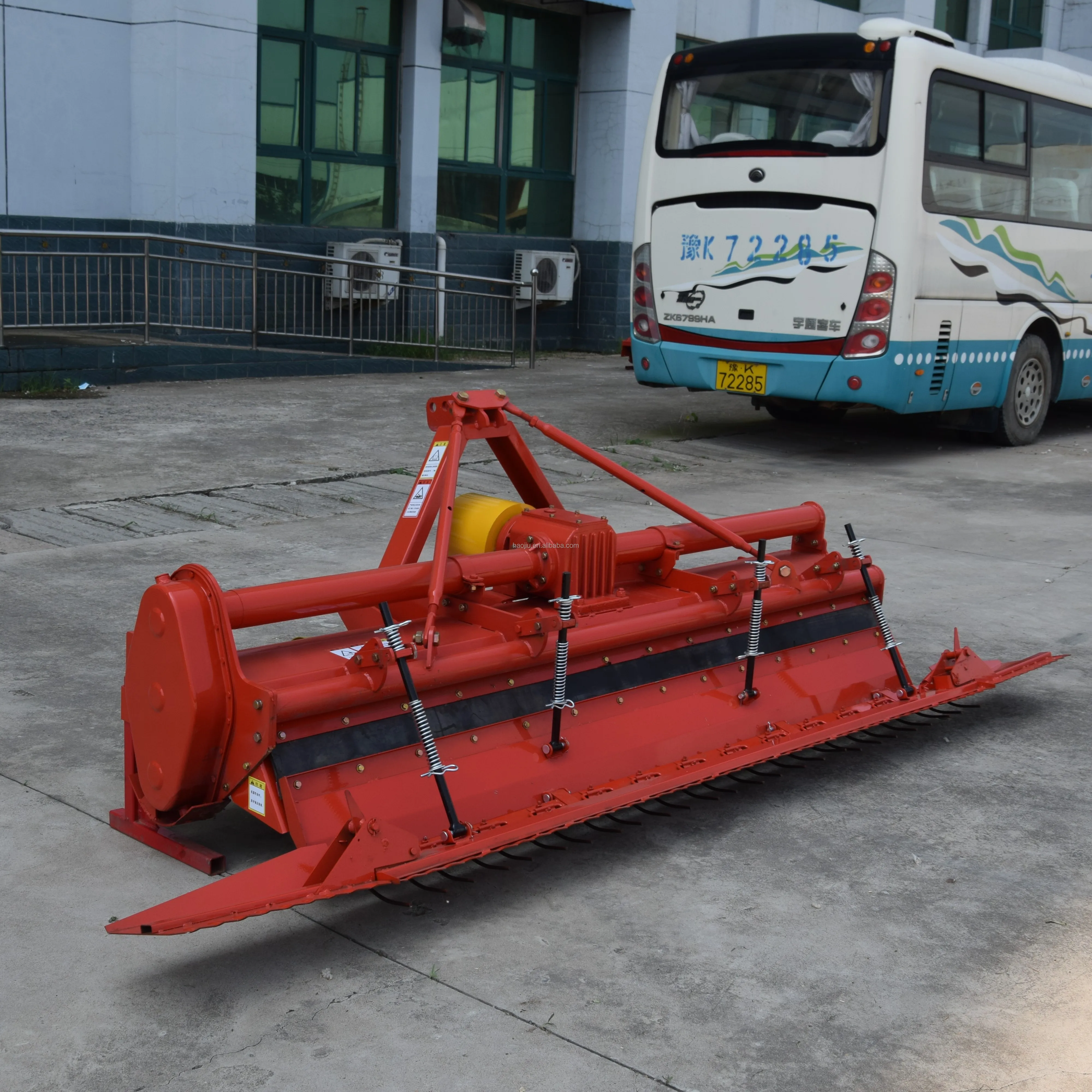 Farm Tractor Implement 50-60HP Paddy Field Stubble Cultivator With Stubble Burial Slurry Stirring Leveling Machinery