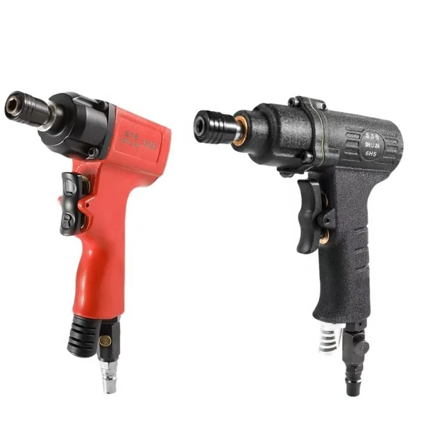 Industrial Pneumatic Drill & Screwdriver 10mm Gun with Positive Reverse Rotation Drilling Tool