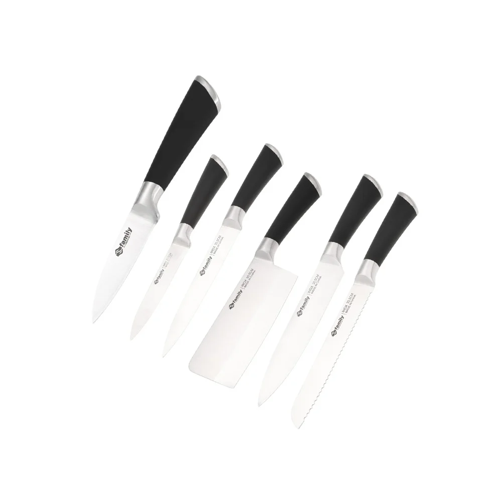 Factory Wholesale Stocked Kitchenware Stainless Steel Kitchen Knife Knives Sets Chef Knives for Right Hand
