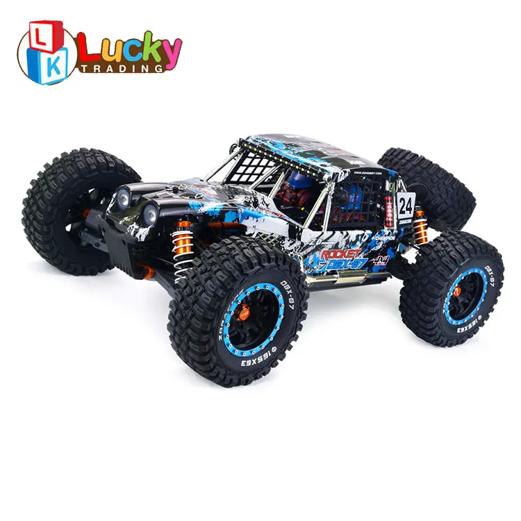 1/7 4WD Off-Road RC Truck 80km/h Brushless Car for Kids & Adults