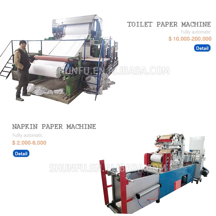 Small Business Machine Ideas Paper Processing Machinery Napkin Paper