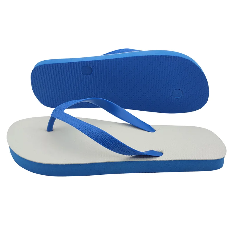 Customizable Logo PVC Flip Flops for Men Recyclable Outdoor for Slippers with Open Toe and African Style for Summer