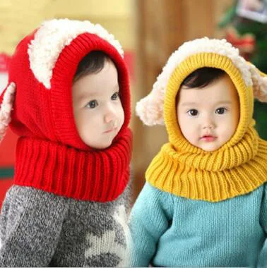 Chapeau Chaud Pour Enfants Crocheté, Doux Et Résistant