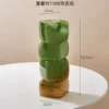 Gradiente verde, taglia grande.