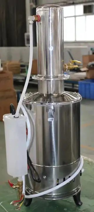 5L/10L/20L Lab Distilled Water Making Machine Water Distillation Apparatus Industrial Stainless Steel Water Distiller Machine
