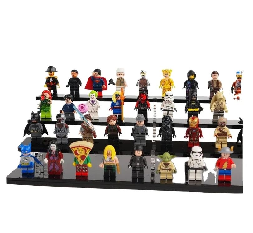 Custom Clear Minifigures Acrylic Display Case Minifigure Display Case ...