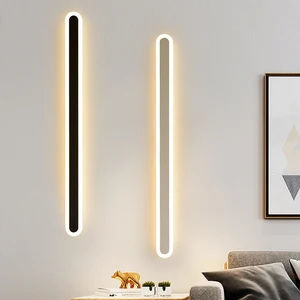 High Quality Postmodern Aluminum Led Wall Light Fixtures Indoor Creative Minimalist Bedroom Bedside Wall Lamp for Home Bedroom