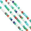 One strip of colored beads (approximately 185 beads)