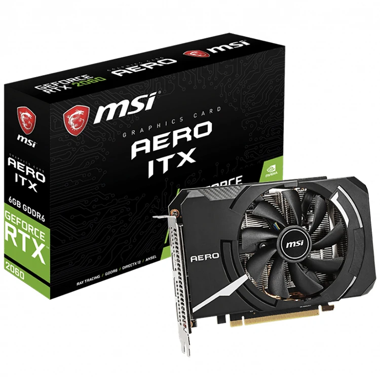 MSI GeForce RTX2060 AERO ITX 6GB ジャンク扱い H775406592dd44e62924ef4680afa2