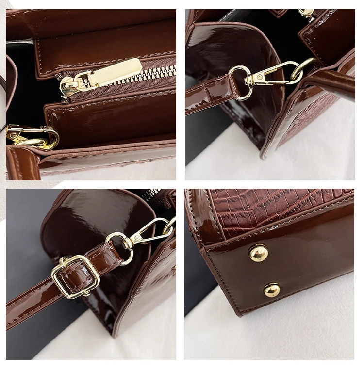 Wholesale New Fashion Tote Bags And Crocodile Grain Shoulder Women