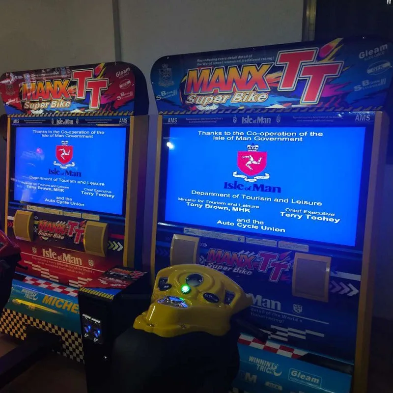 Coin Operated Driving Simulator Game Machine Cool Moto Racing Game Machine Moto Racing Simulator