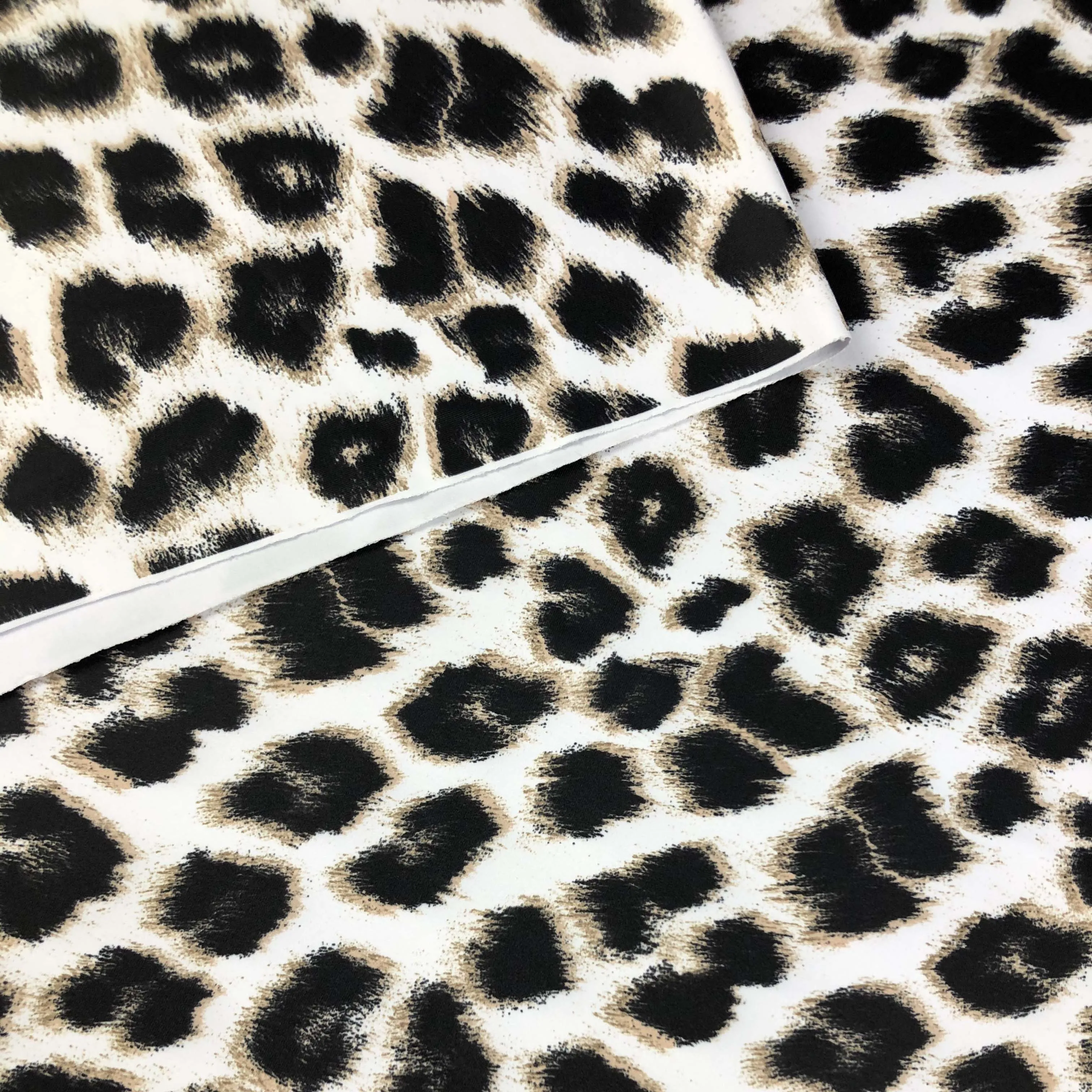low moq 4 way stretch elastane print leopard print fabric for leggings