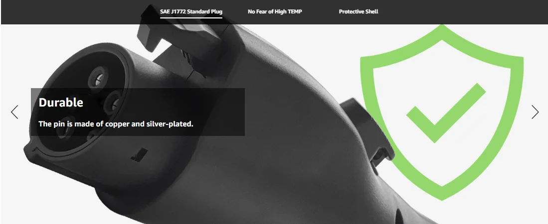 Zencar V2l Adapter Vehicle To Load J1772 Adapter Compatible With ...