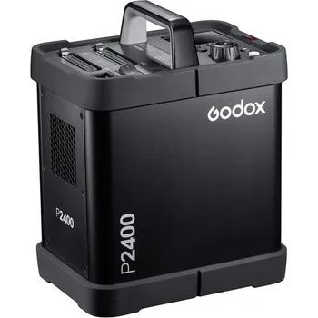 Godox P2400 Power Pack 2400WS Outdoor Flash Electric Box Set Seperate Design With Lithium Battery for H2400P Flash Head