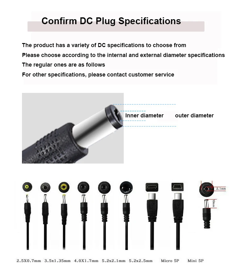 AC 100-240V to DC 12V 3A Power Supply Adapter Transformers  for CCTV Cameras DVR NVR LED Strip Routers Speakers Jack 5.5 X 2.1mm manufacture