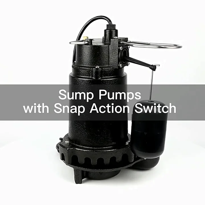 Gp Enterprises Made Cast Iron Snap Action Float Switch Submersible