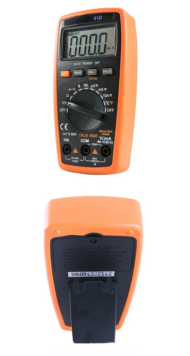 Decca 81d Small Size Digital Multimeter Auto Range 3999 Counts Display ...