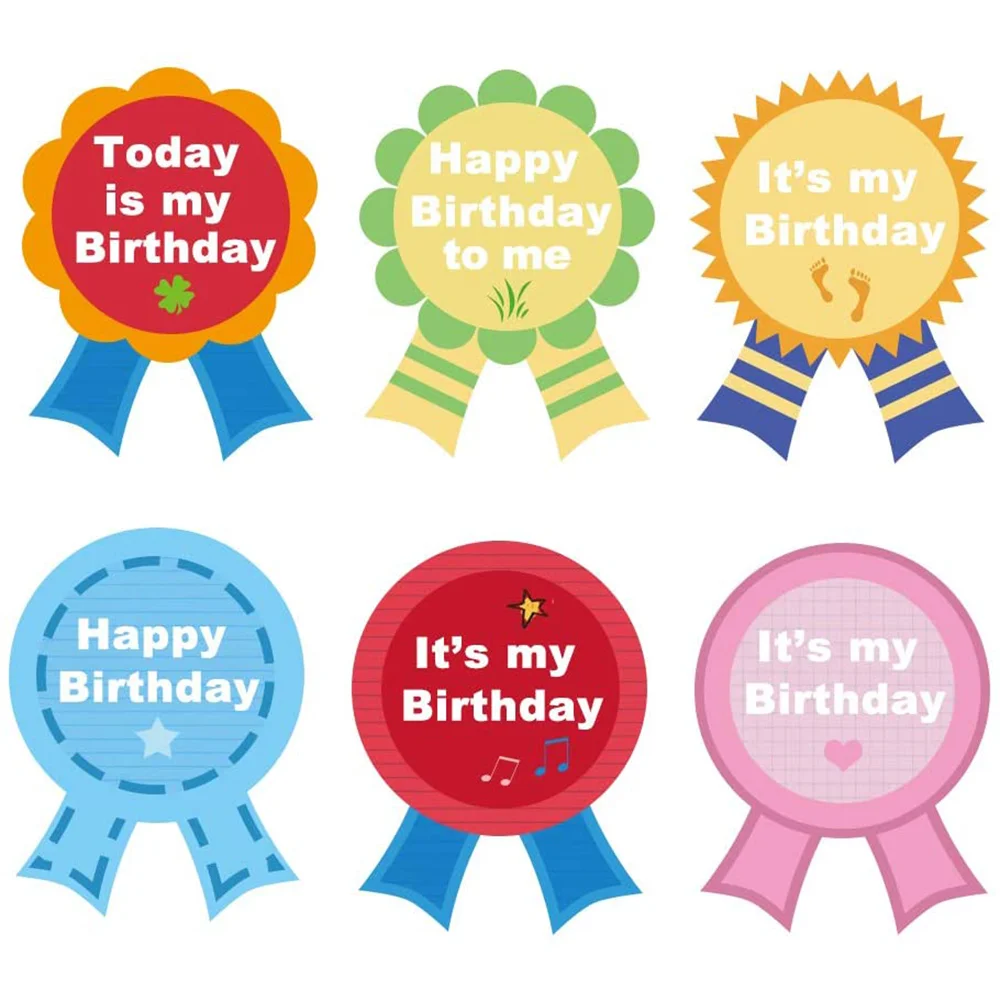 adesivi di buon compleanno personalizzati di oggi le mie etichette di compleanno  adesivi di compleanno per bambini insegnanti di classe