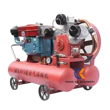 W3.5/5 Mining Diesel Engine air compressor advatange supplier FOB price Ningbo factory Industrial Piston Air Compressor Machine