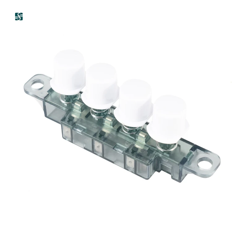 4 Position 3 Speed Switch Wholesale Durable Push Button Selector Keyboard Piano Switch for Fan
