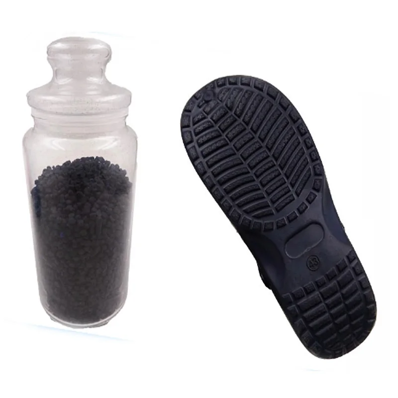 Wholesale Customized Modified Functional Raw Granule EVA Material Shoes slippers Clogs Sandals Spot Materials