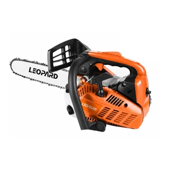 LEOPARD 25.4cc Gasoline mini Chain Saw 10 12 Inch 2500A Lightweight E-start Chain Saw Machine Price for home use