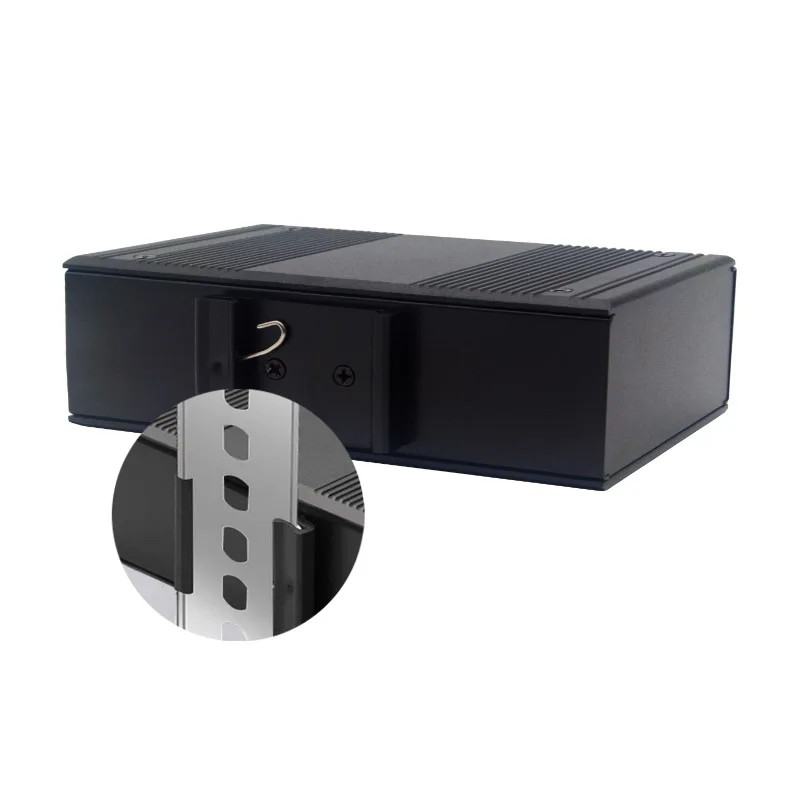 Промышленные 24-портовые гигабитные коммутаторы Ethernet 10/100/1000 Мбит/с IP40 DC12-57V DIN-rail монтажный сетевой коммутатор