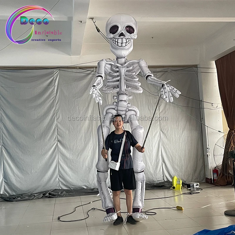 Halloween Skull Inflatable Puppet Costume - China Inflatable Halloween  Puppets and Inflatable Halloween Puppet Costumes price