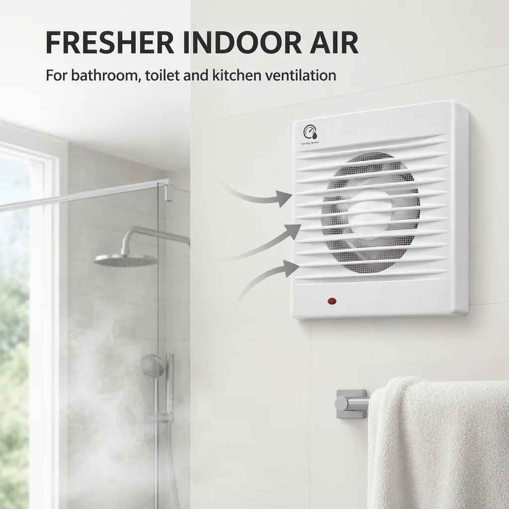 Wall Mountable Exhaust Fan, SAA, Axial - detail 4