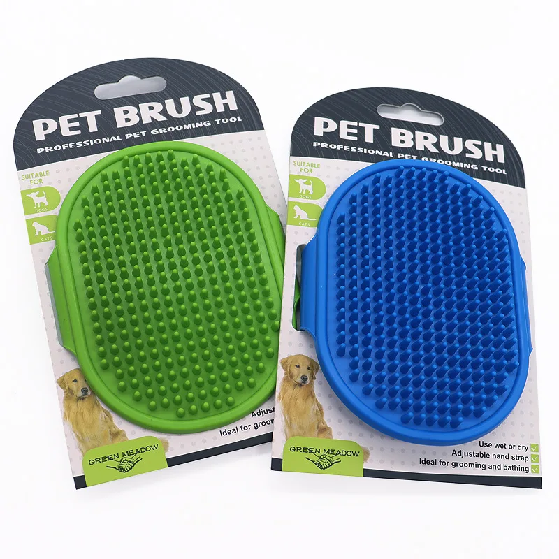 Pet Grooming Essentials Stocked Silicone Dog Bath Gloves