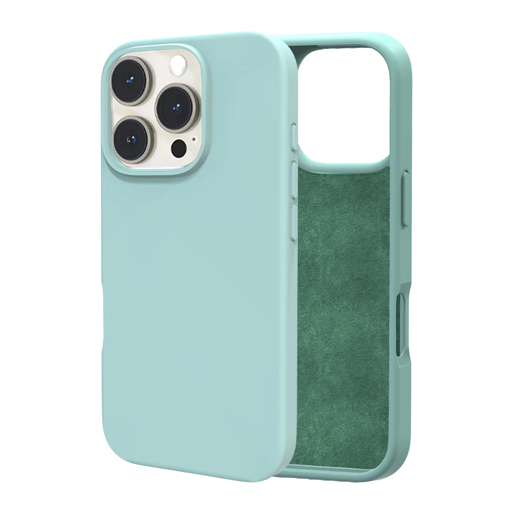 China Factory Directly Offer Liquid Silicon Phone Cover . Silicon case for iPhone  Xiaomi and Huawei Device