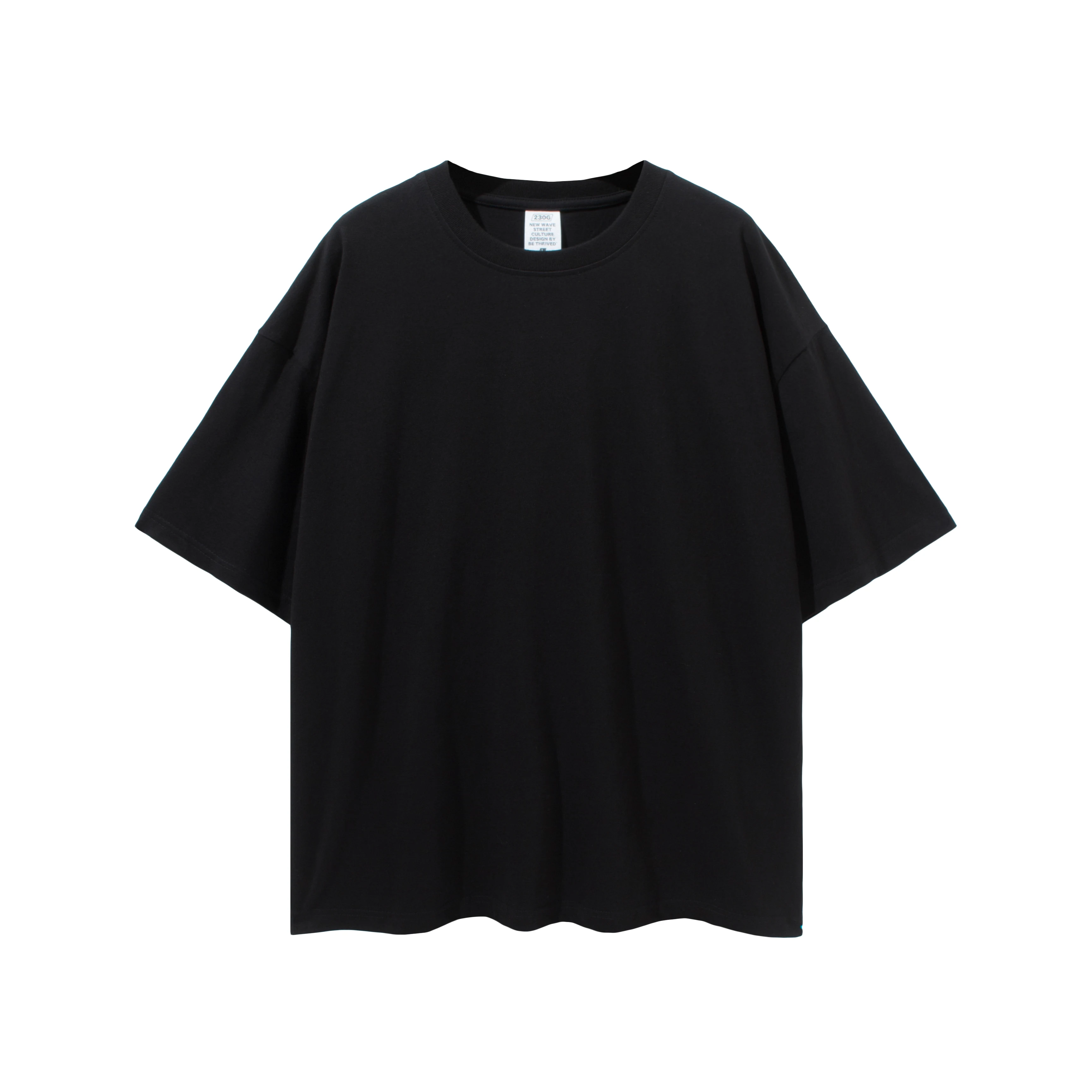 T-shirt larga in cotone 230gsm originale di alta qualità da donna