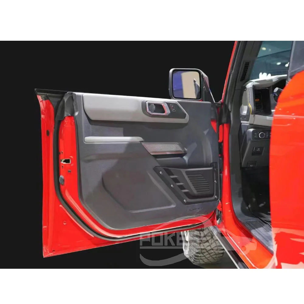 Car Storage Box for Ford Bronco 2020-2022 ABS Cover Pocket Car Side ca... — 2