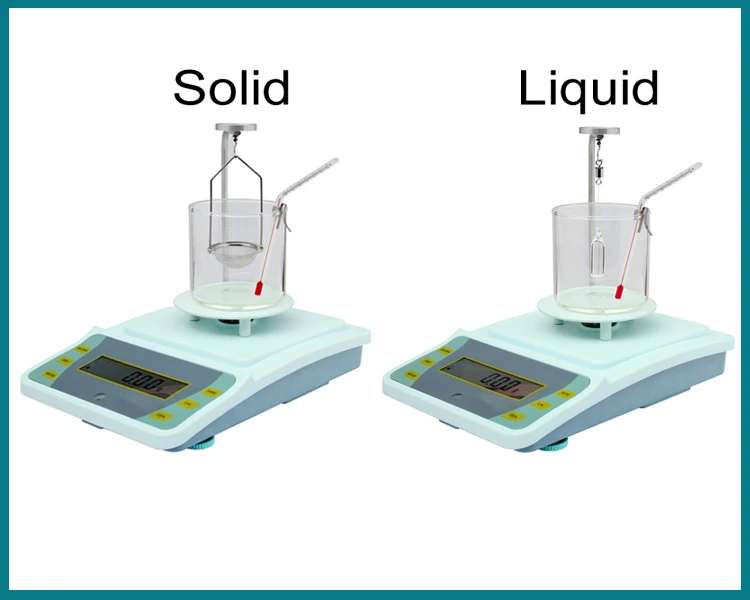 Electronic Hydrostatic Weighing Scale for Density Measurement