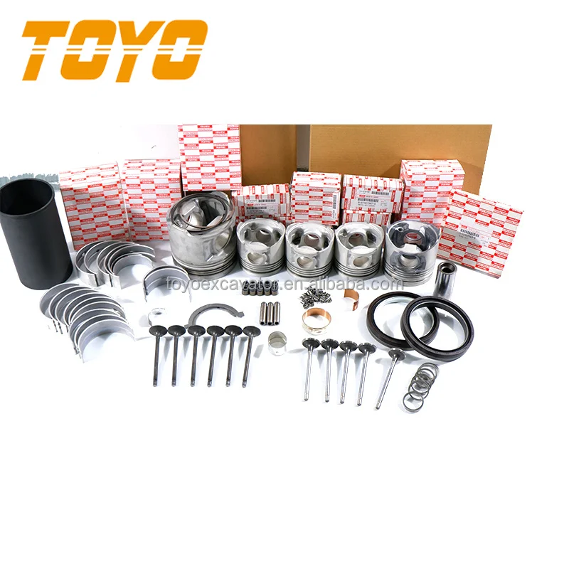 Engine Spare Parts 4JJ1 4JB1 4JG1 4JG2 4HK1 4BG16BG1 6BG1T 6BD1 6HK1 Engine Liner Kit for ISUZU Parts