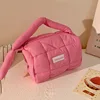 Handbag with pillow - rose red