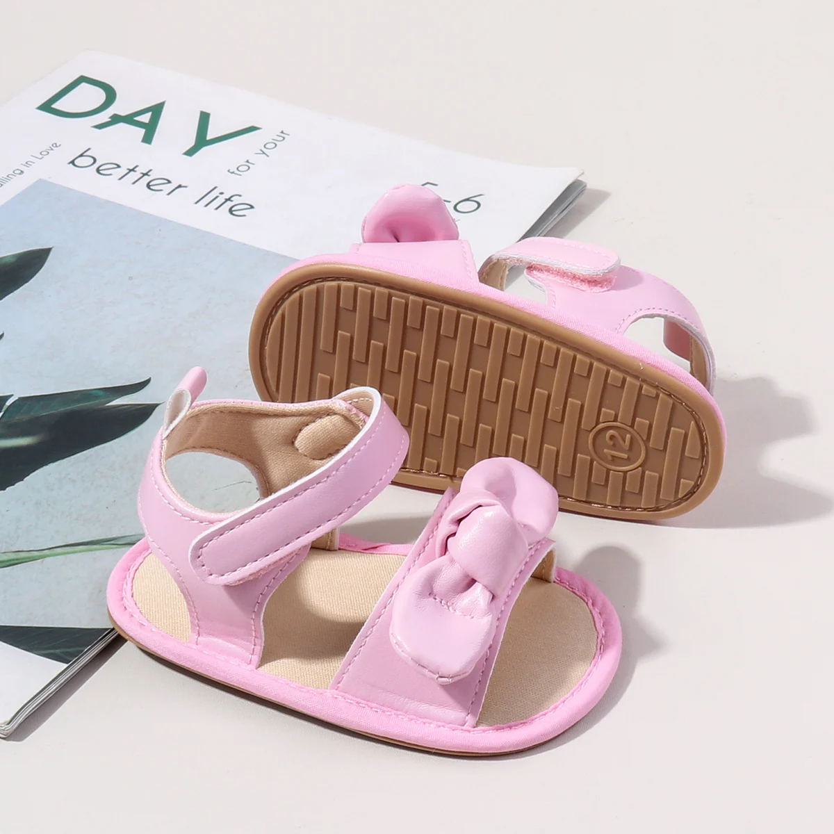 Beautiful Bling Design PU Leather Baby Infant Newborn Girl Princess Shoes 2025 factory