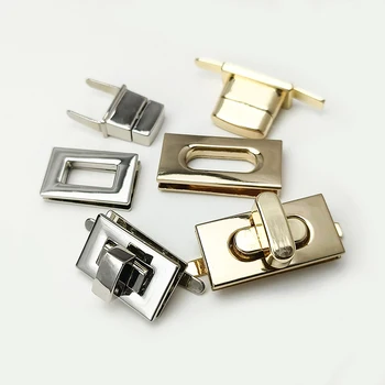 Wholesale Hot Selling metal Twist Lock Bag Accessories Lock Buckle for Handbags and Bags