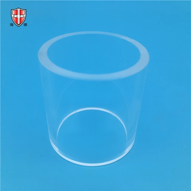 Laboratory Silicon Dioxide Vycor UV Optical Quartz Glass Tube