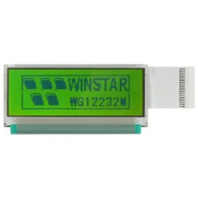 12232 Winstar LCD display Manufacturer WG12232M Graphic LCD Display Module with 3V/5V Power supply  122x32