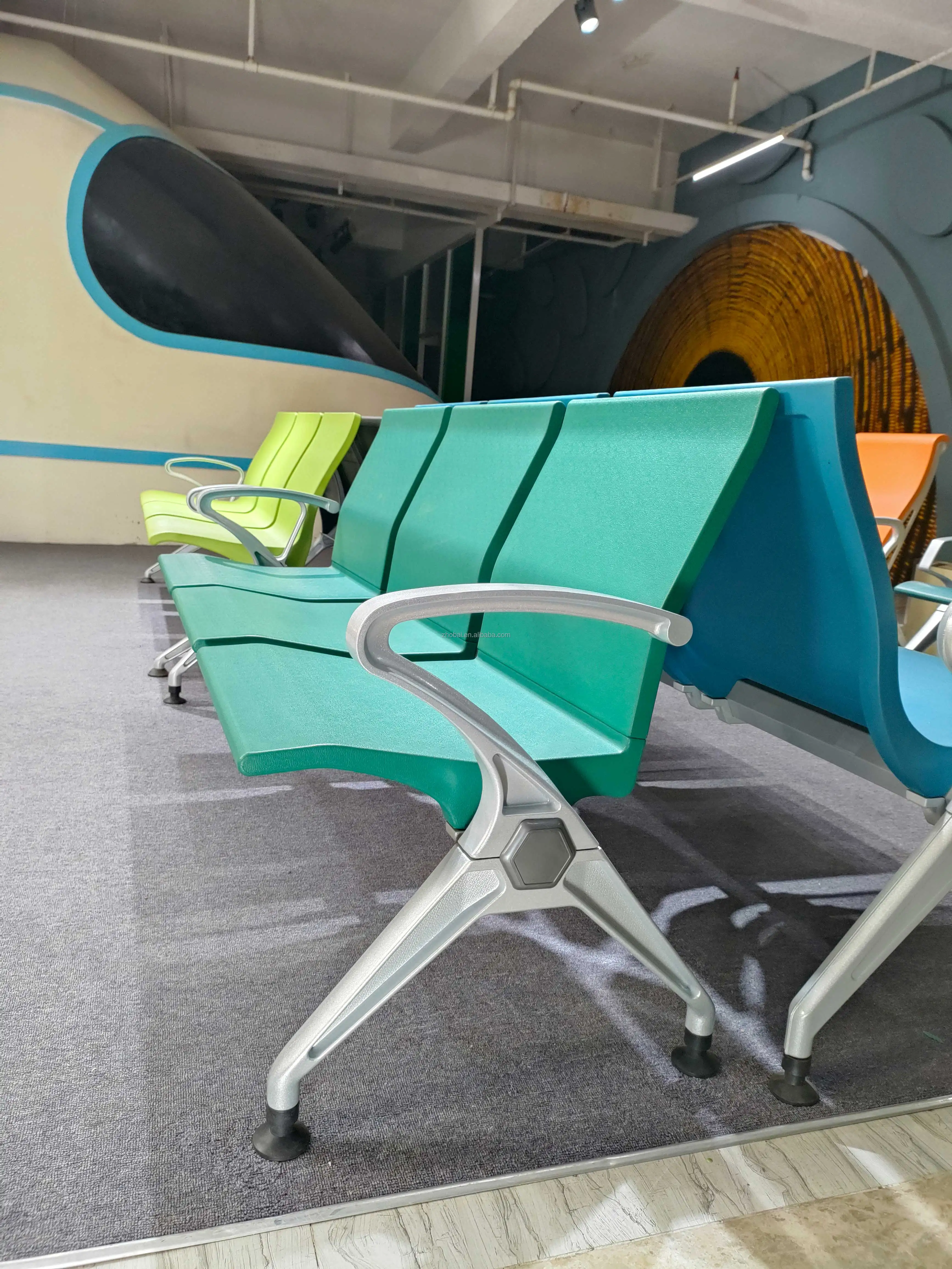 High Quality Customized PU Hospital Waiting Chairs 1-Seat 3-Seat 5-Seat Modern for Dining Clinic Public Office Hospital Areas 2