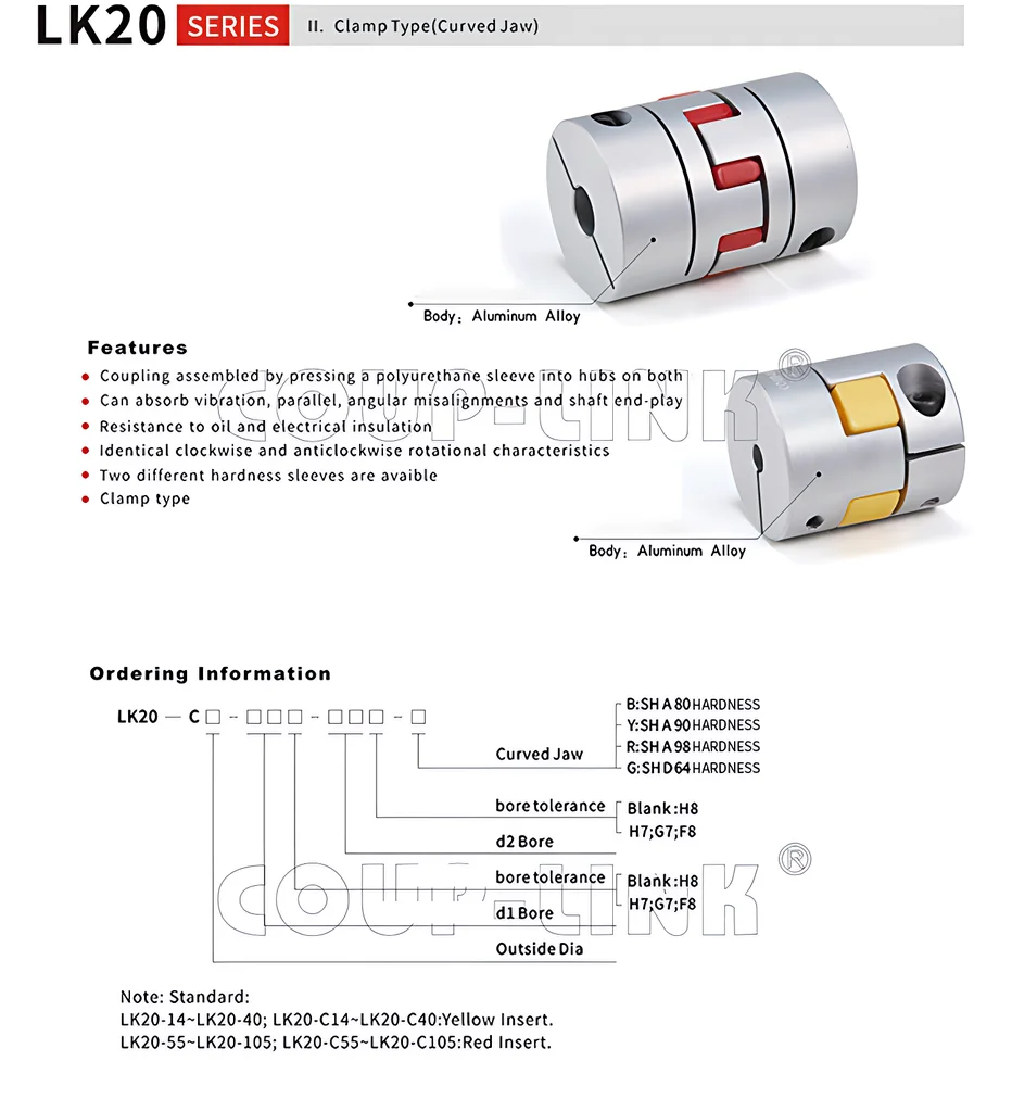 Flexible Spider Jaw Coupling High Torque for Mask Machine Shaft ...