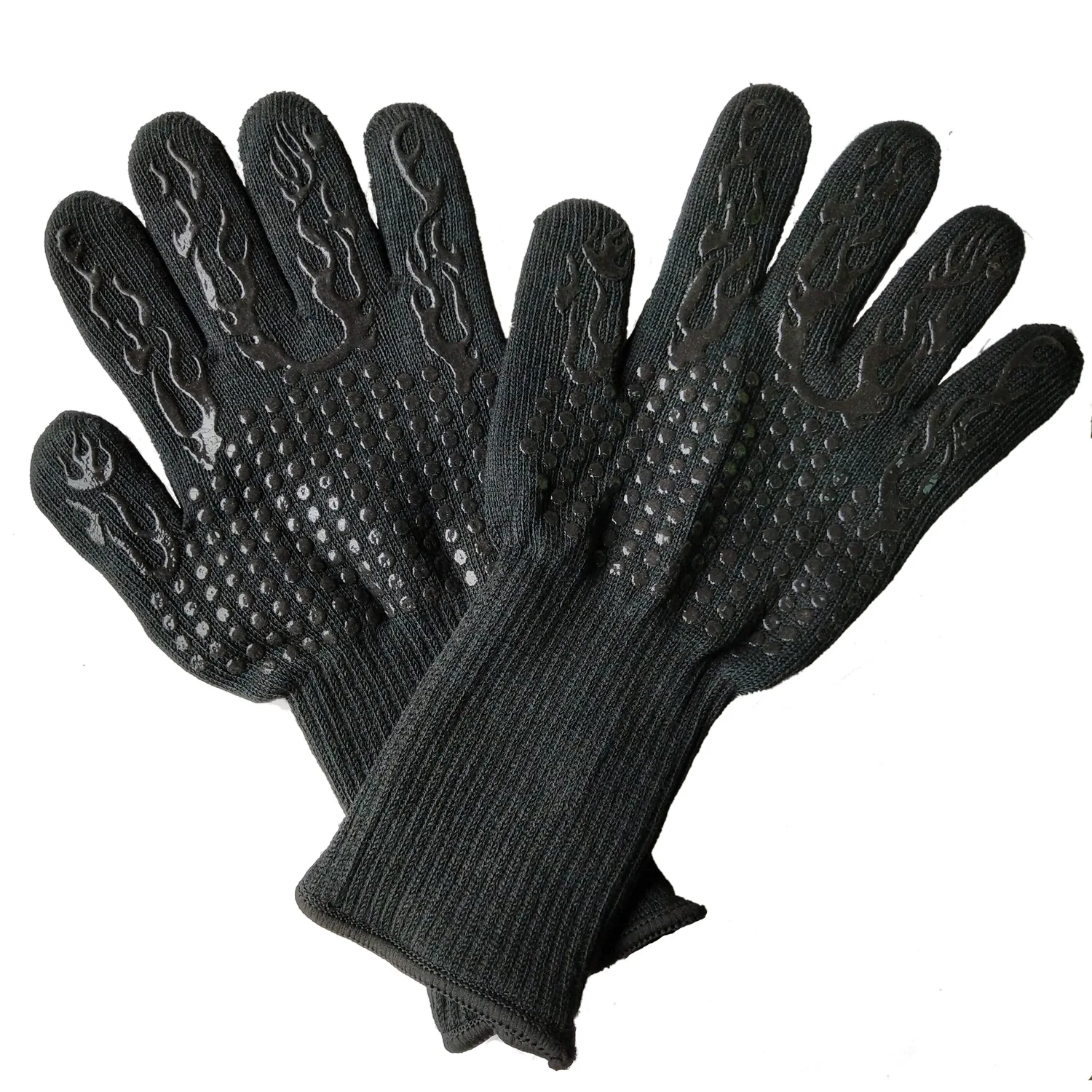 Bbq Gloves Walfos Gloves 1472 F Heat Resistant BBQ Gloves Safe